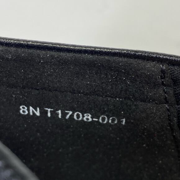 TROTTERS Jenkins Loafers Womens 8 Black Leather Metallic Comfort Walking Shoe - Picture 5 of 10